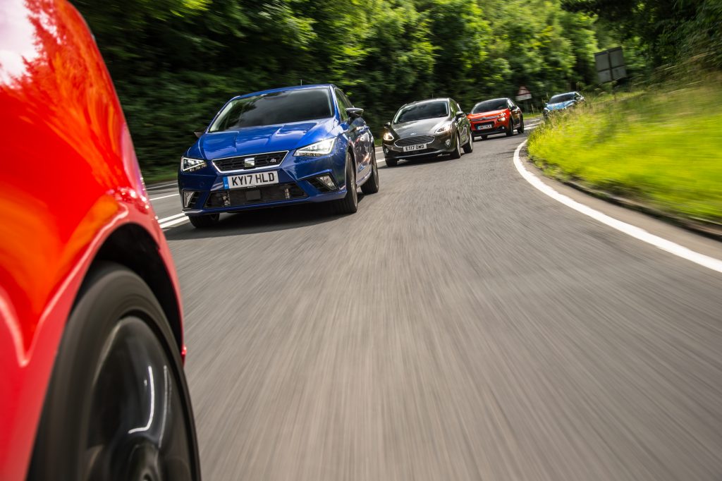 Ford Fiesta vs Seat Ibiza vs Nissan Micra vs Citroën C3 vs Opel Corsa (2017)
