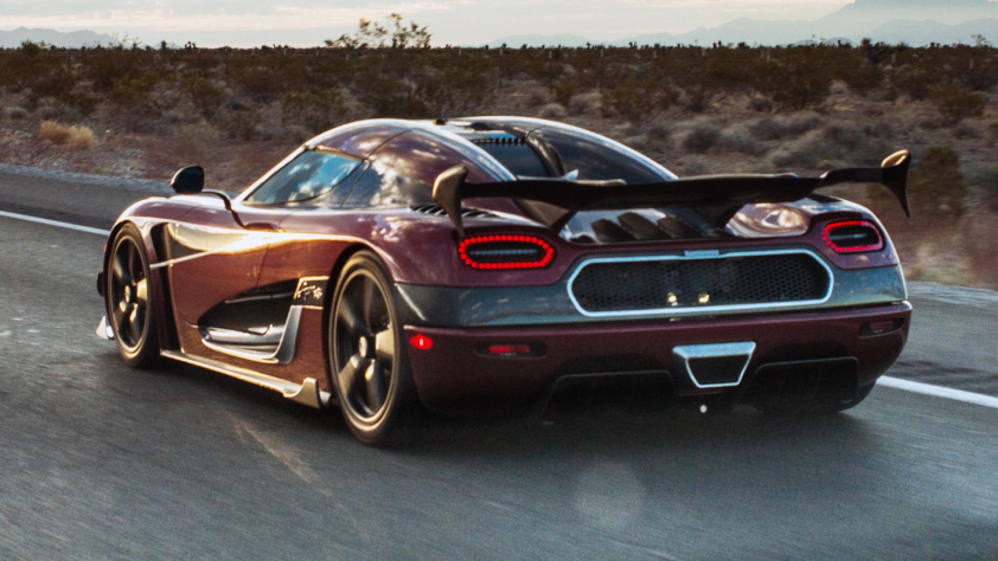 Koenigsegg Agera RS heeft vijf snelheidsrecords