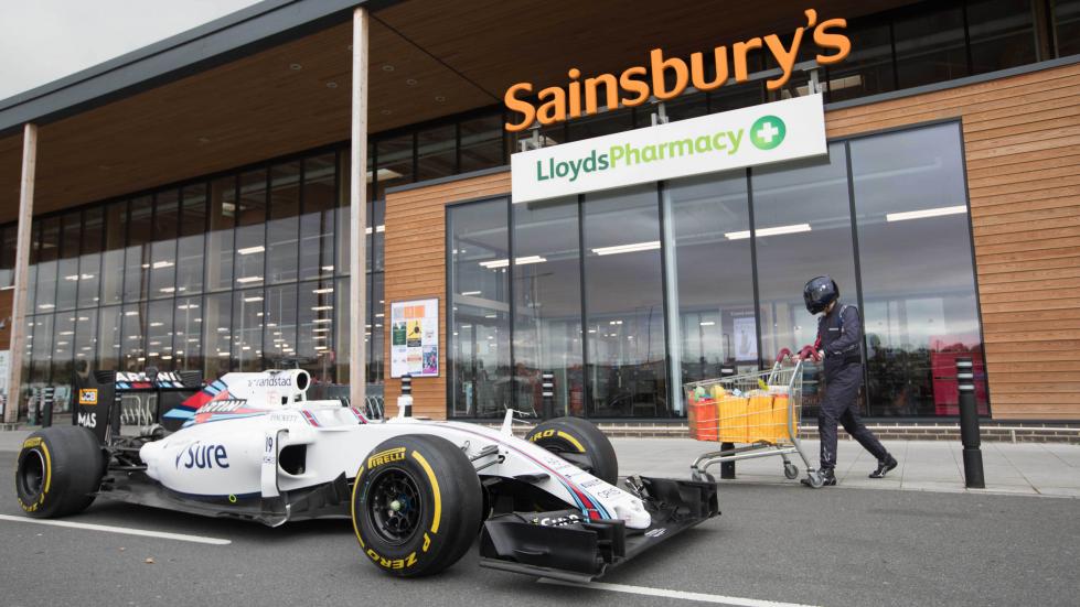 supermarkten F1-techniek