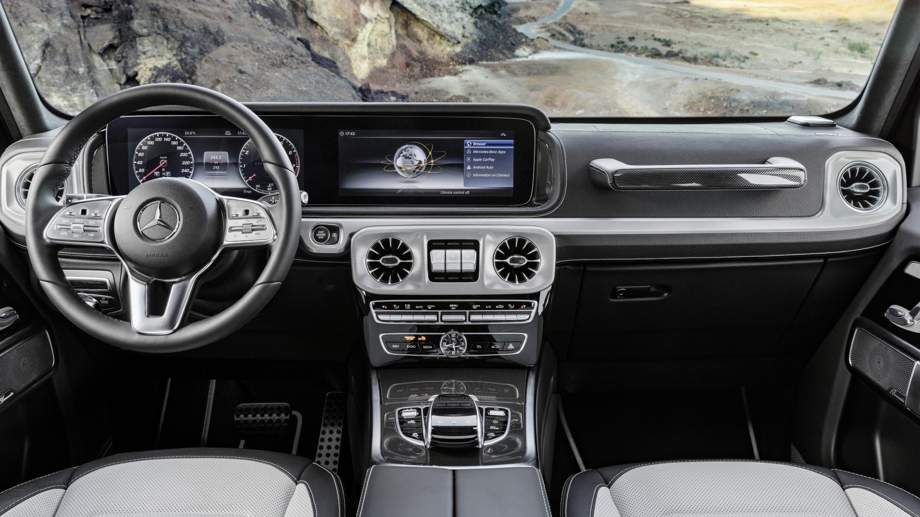 Nieuwe Mercedes G-klasse: dit is het interieur