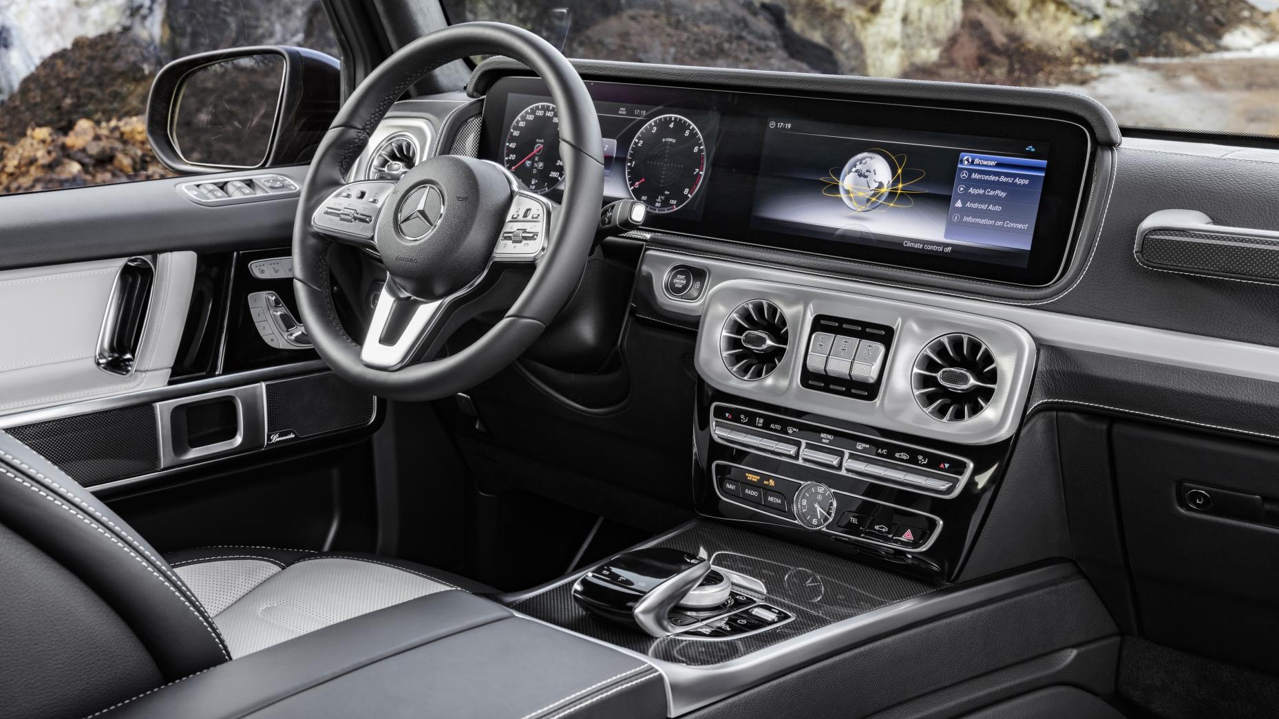 Nieuwe Mercedes G-klasse: dit is het interieur