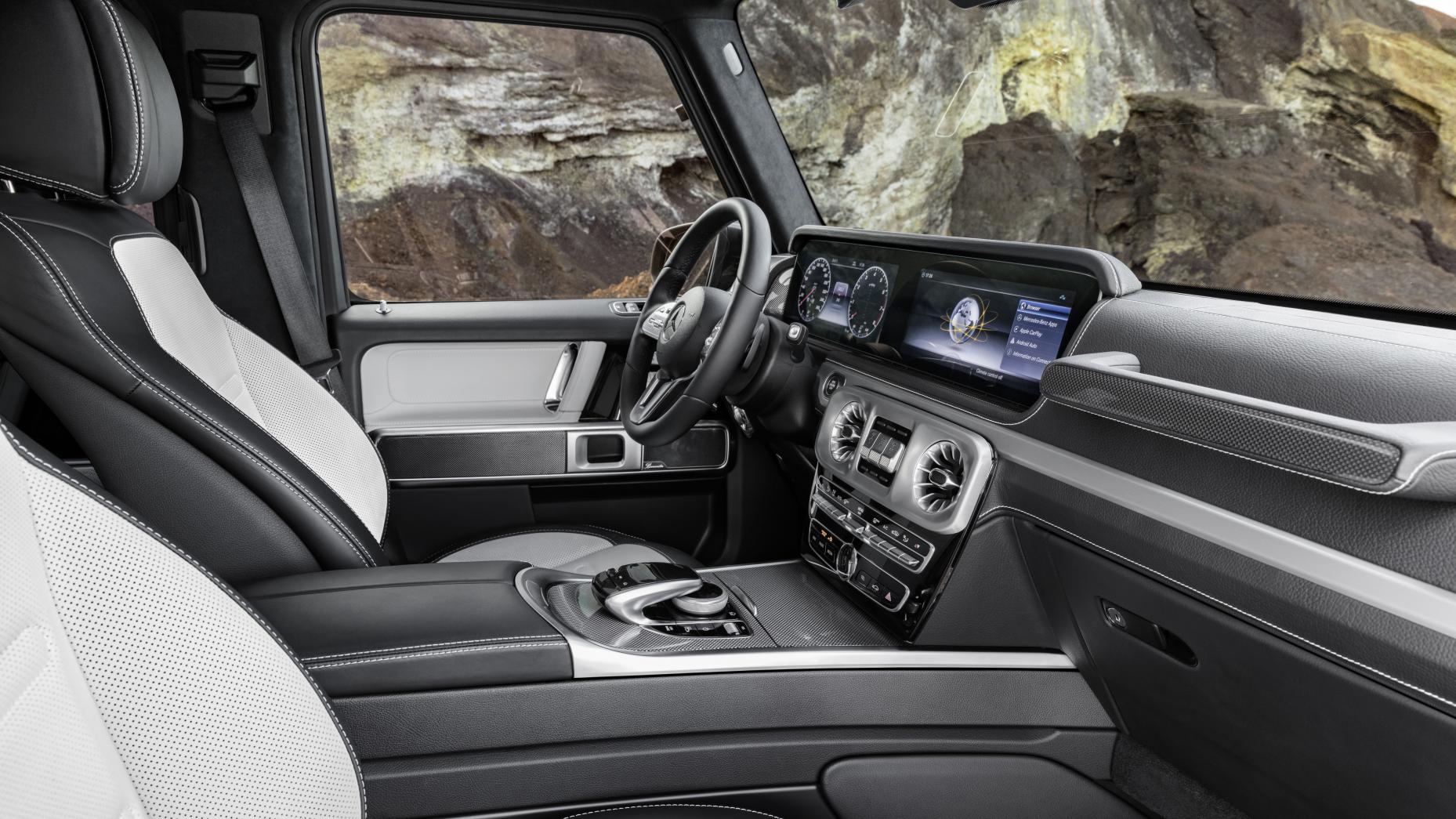 Nieuwe Mercedes G-klasse: dit is het interieur