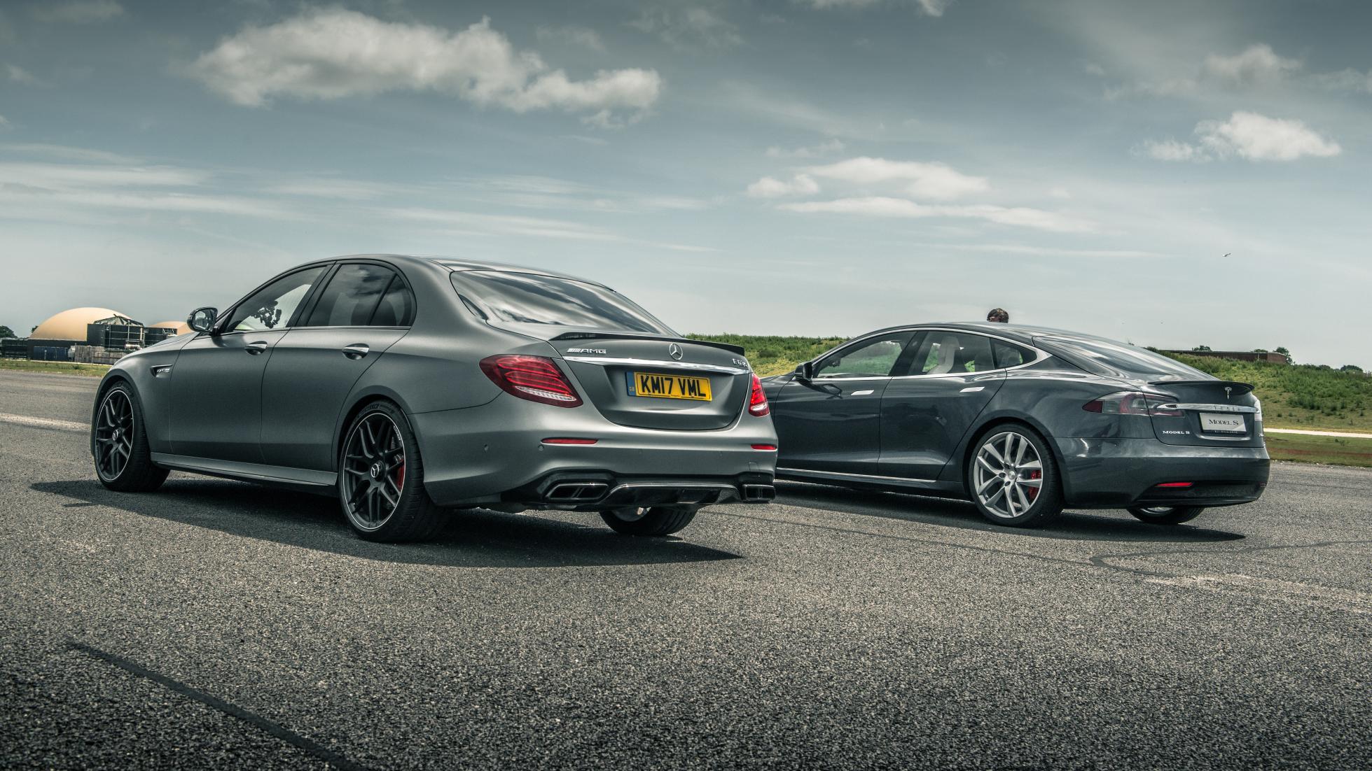 Tesla Model S P100D vs Mercedes-AMG E63 S