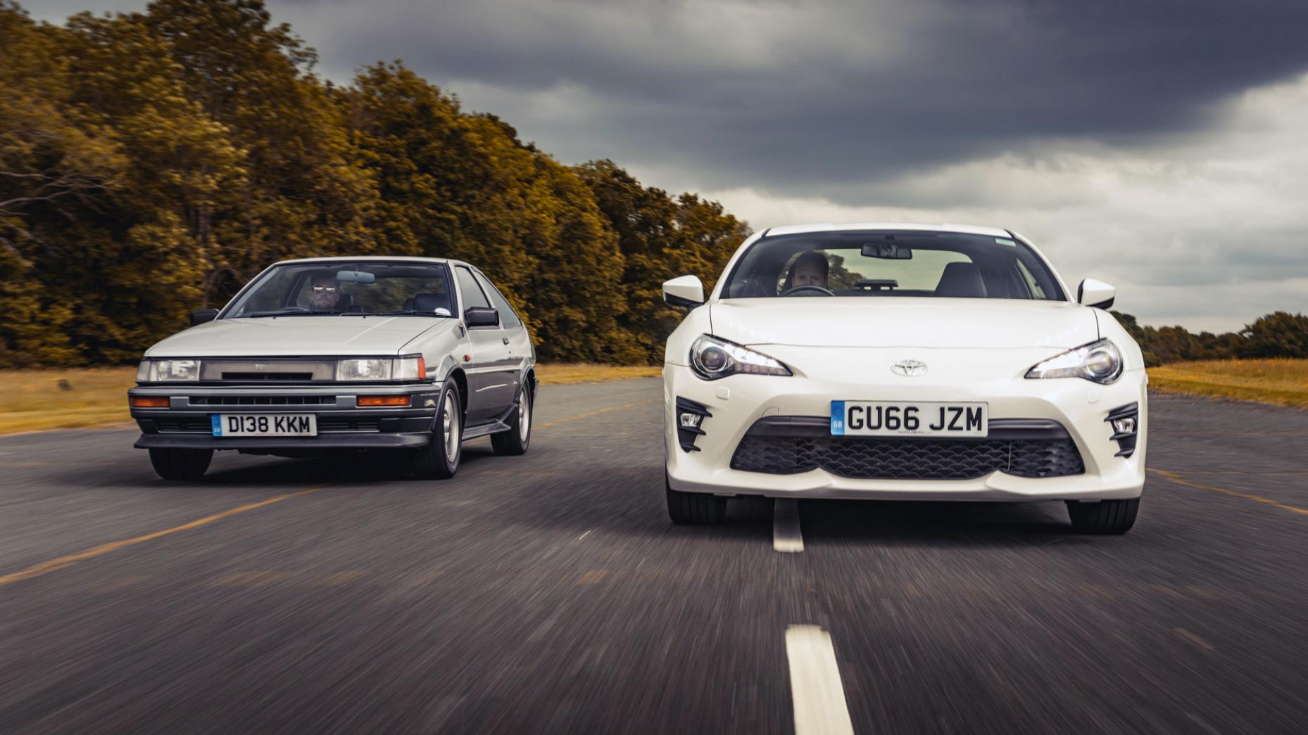 Toyota AE86 1983 Toyota GT86 2018