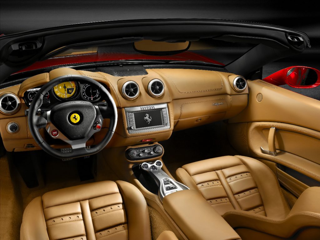 Ferrari California interieur (2008)
