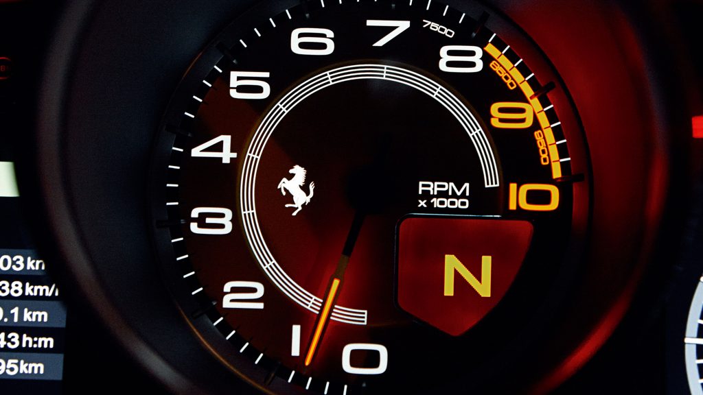 Ferrari FF 2011 toerenteller