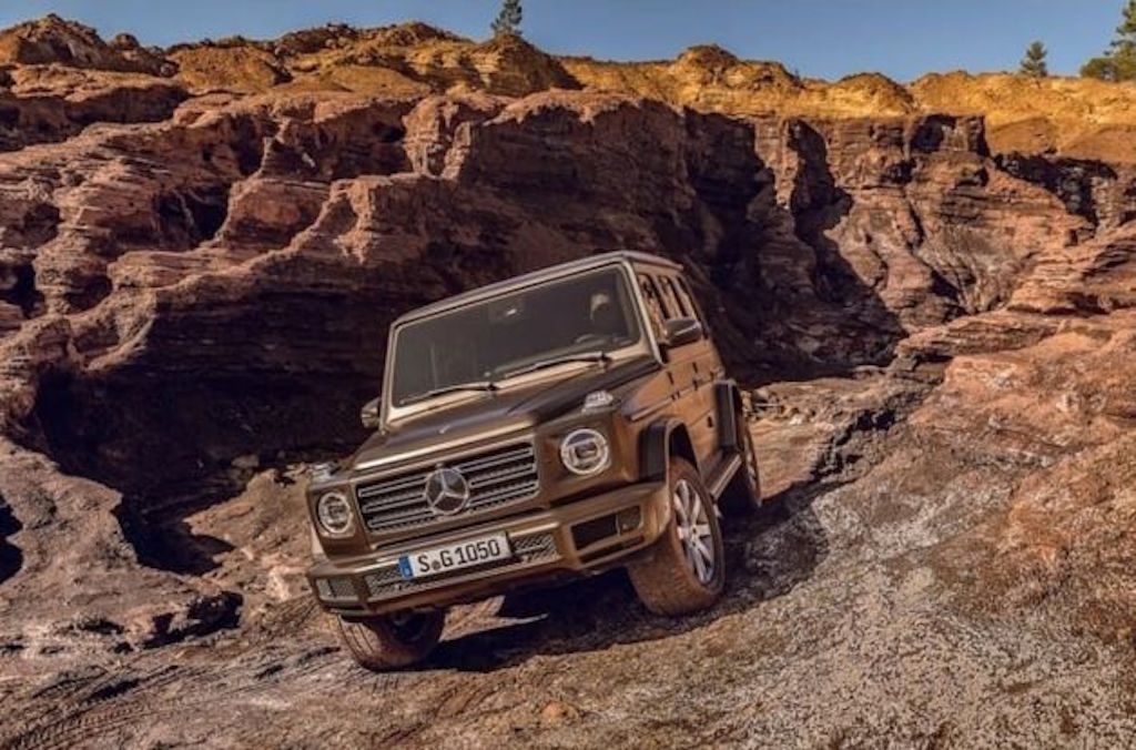 nieuwe Mercedes G-klasse