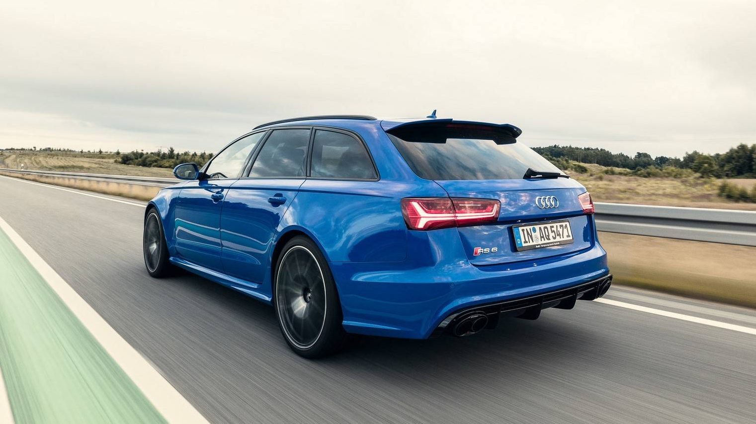 Audi RS 6 Nogaro Edition gaat 320 km/u
