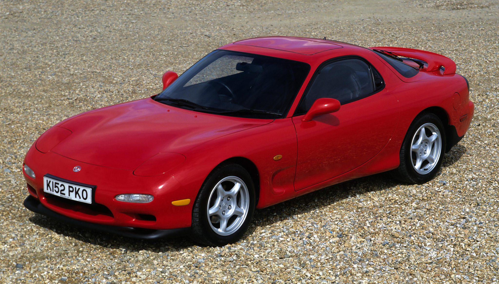 mazda rx-7 fc rood