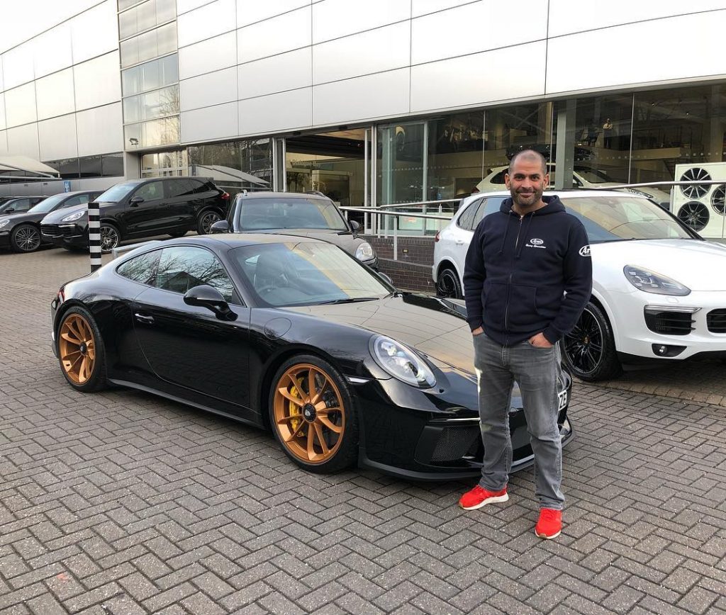 Chris Harris en zijn Porsche GT3 Touring (2018)