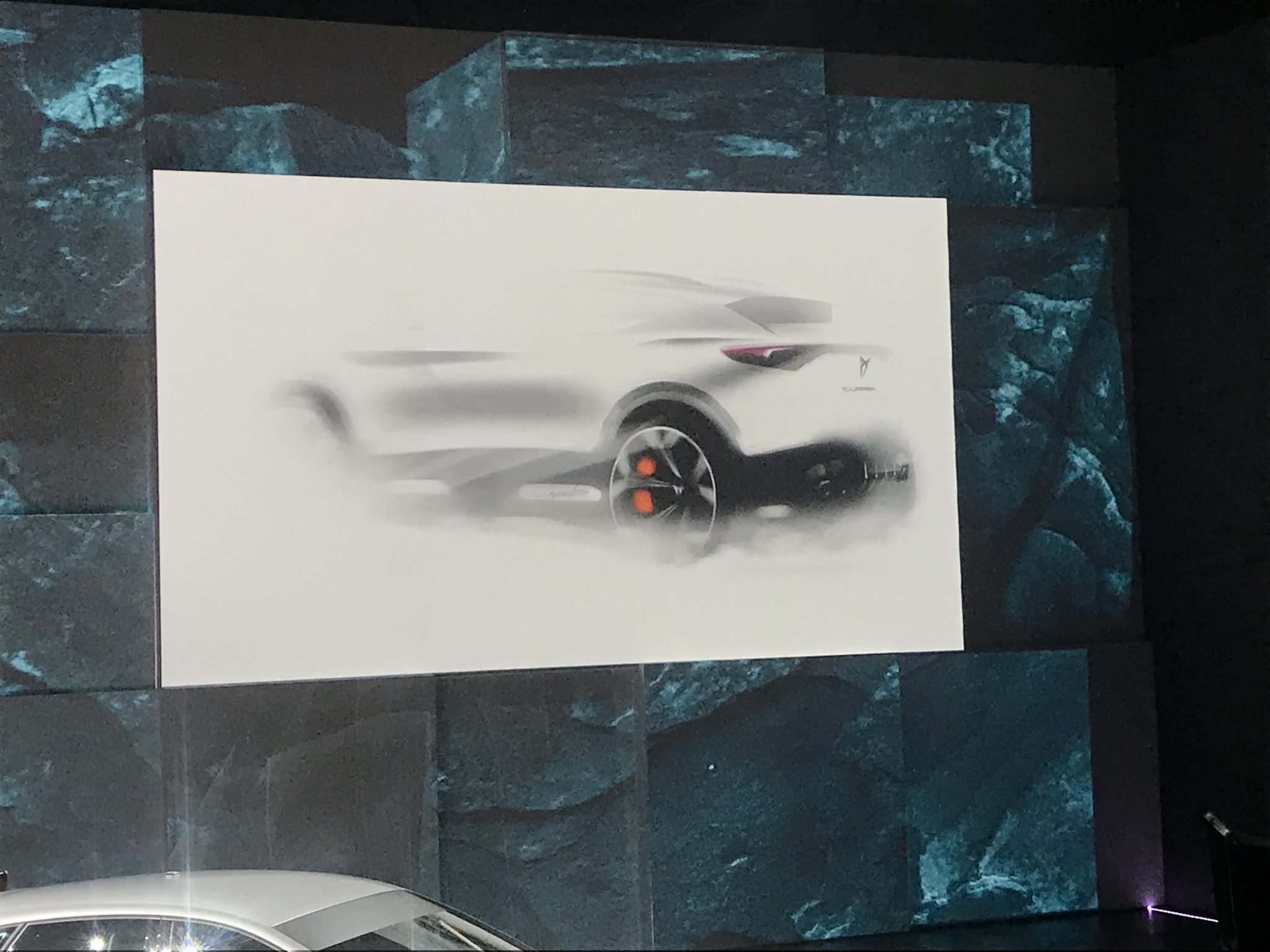 Cupra schets toekomstig model