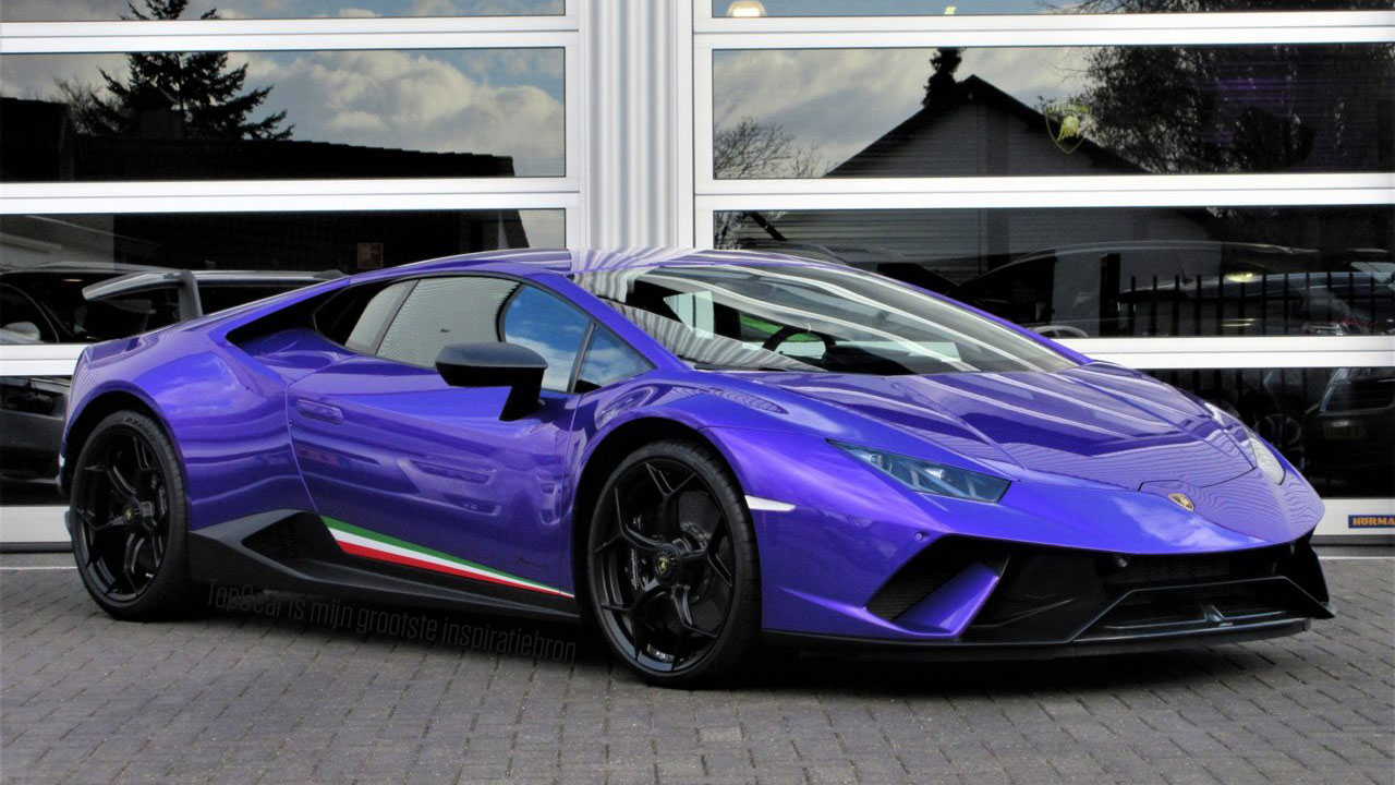 Lamboghini Huracán 'Purplemante' is wel/niet/misschien te koop in Nederland