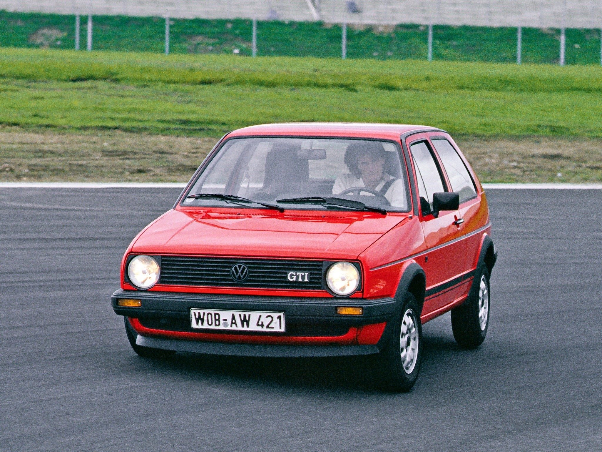 Volkswagen Golf 2 GTI Rood