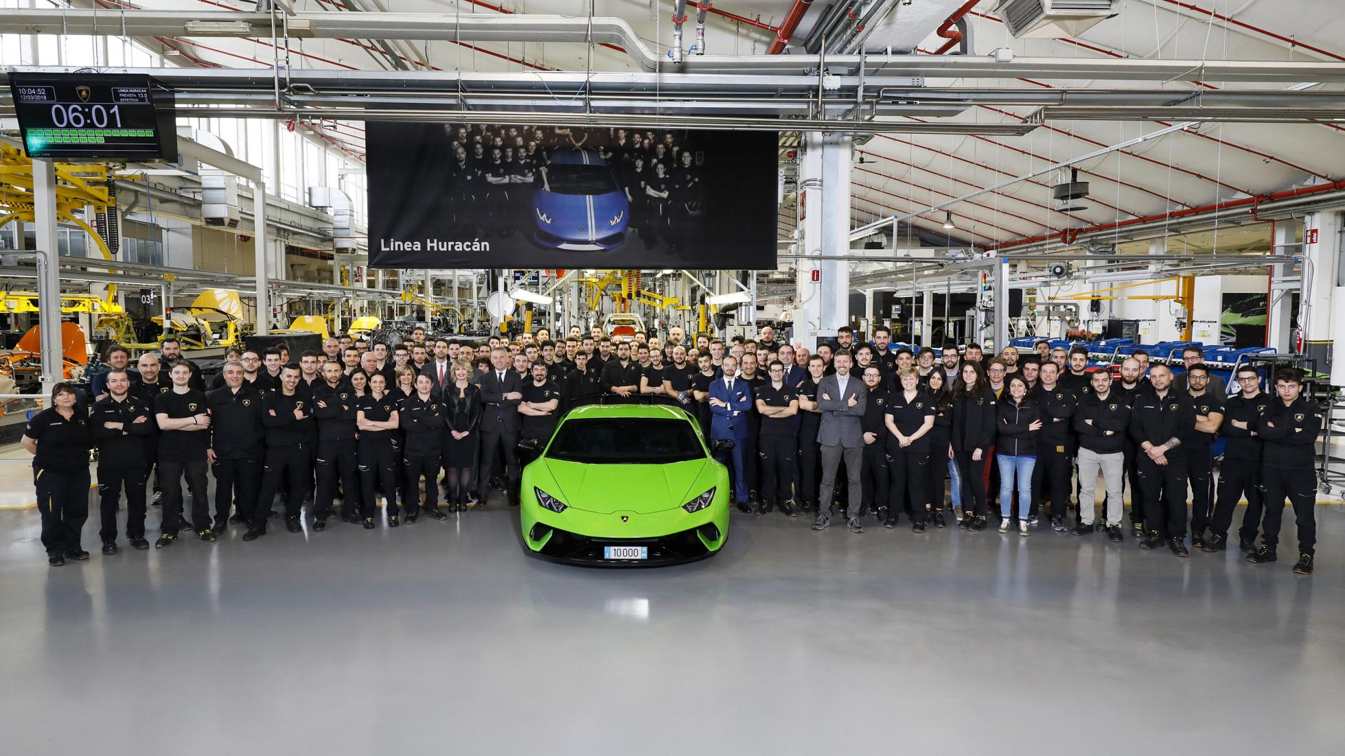 10.000e Lamborghini Huracán