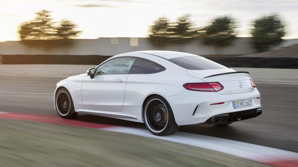 Mercedes C63 S AMG Facelift coupé