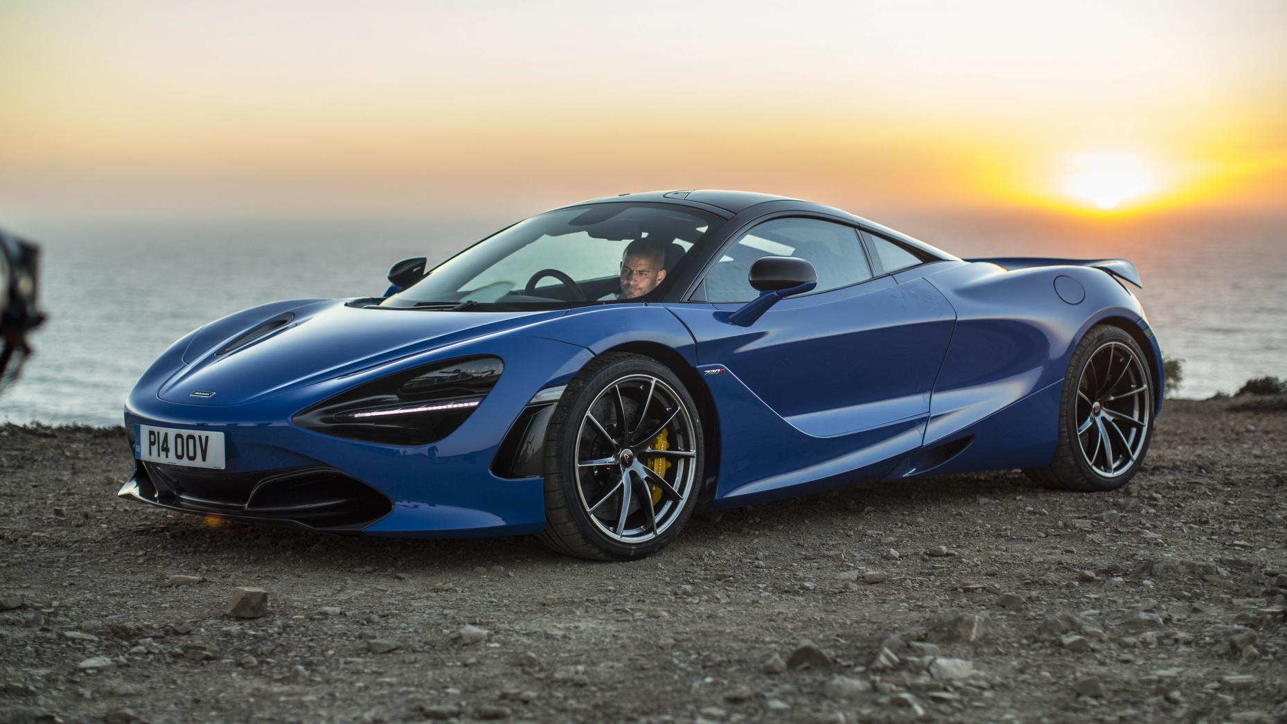 mclaren 720s blauw