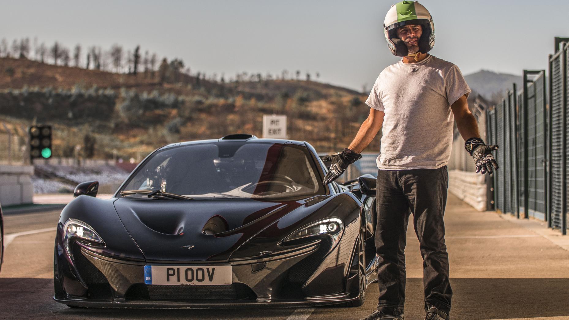 Chris Harris en McLaren P1 (2018)