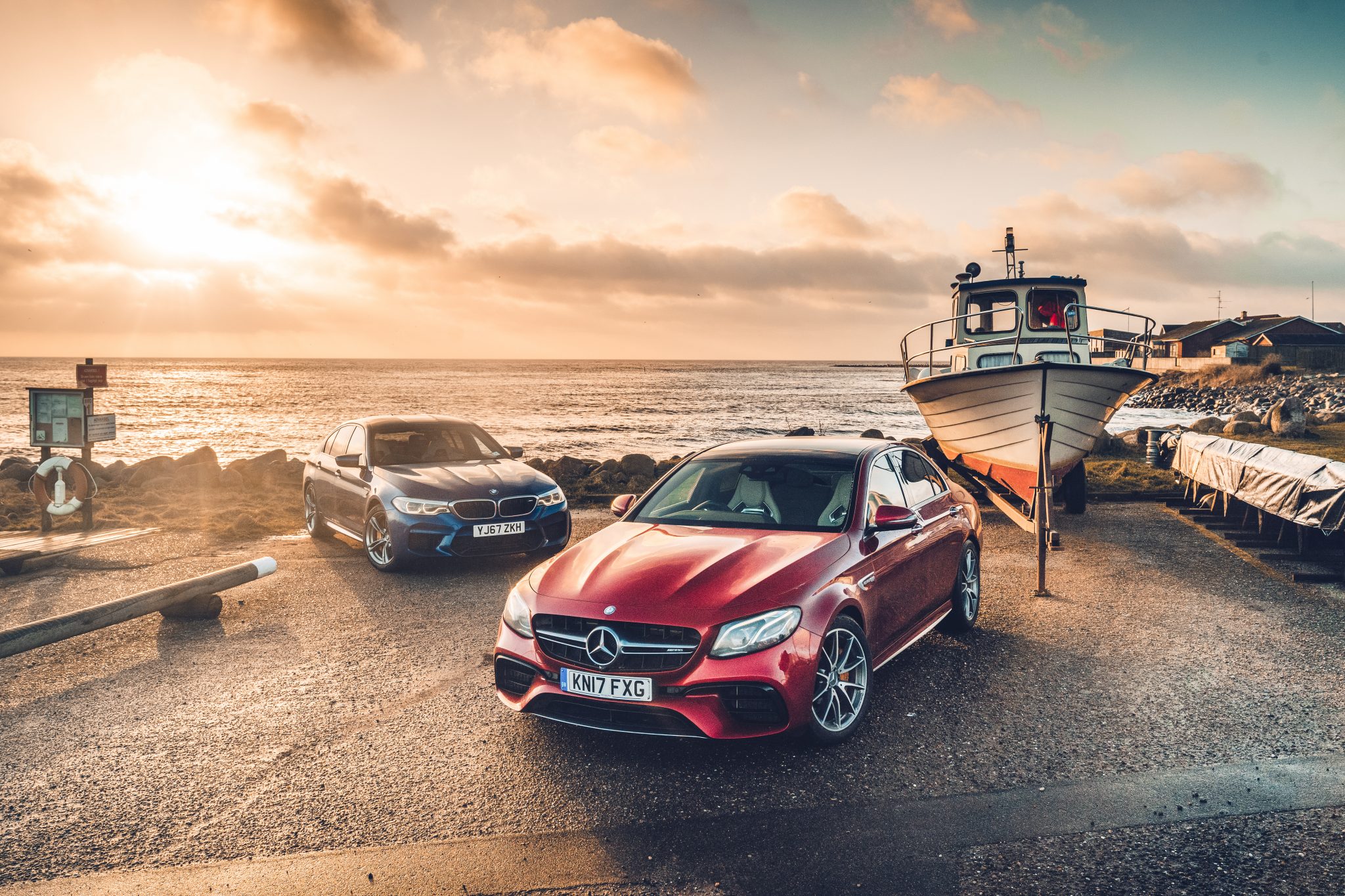 BMW M5 vs Mercedes-AMG E 63 S