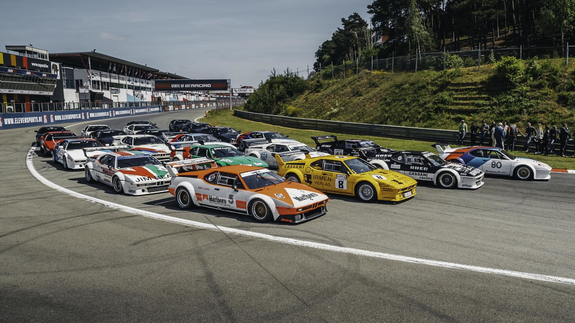 BMW M1 Procar Circuit Zolder (2018)