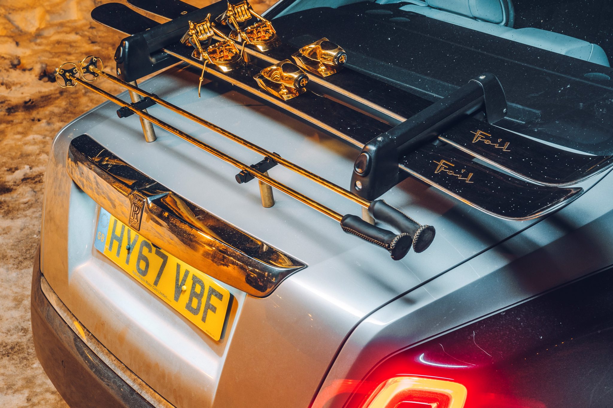 Rolls-Royce Phantom 8 ski's (2018)