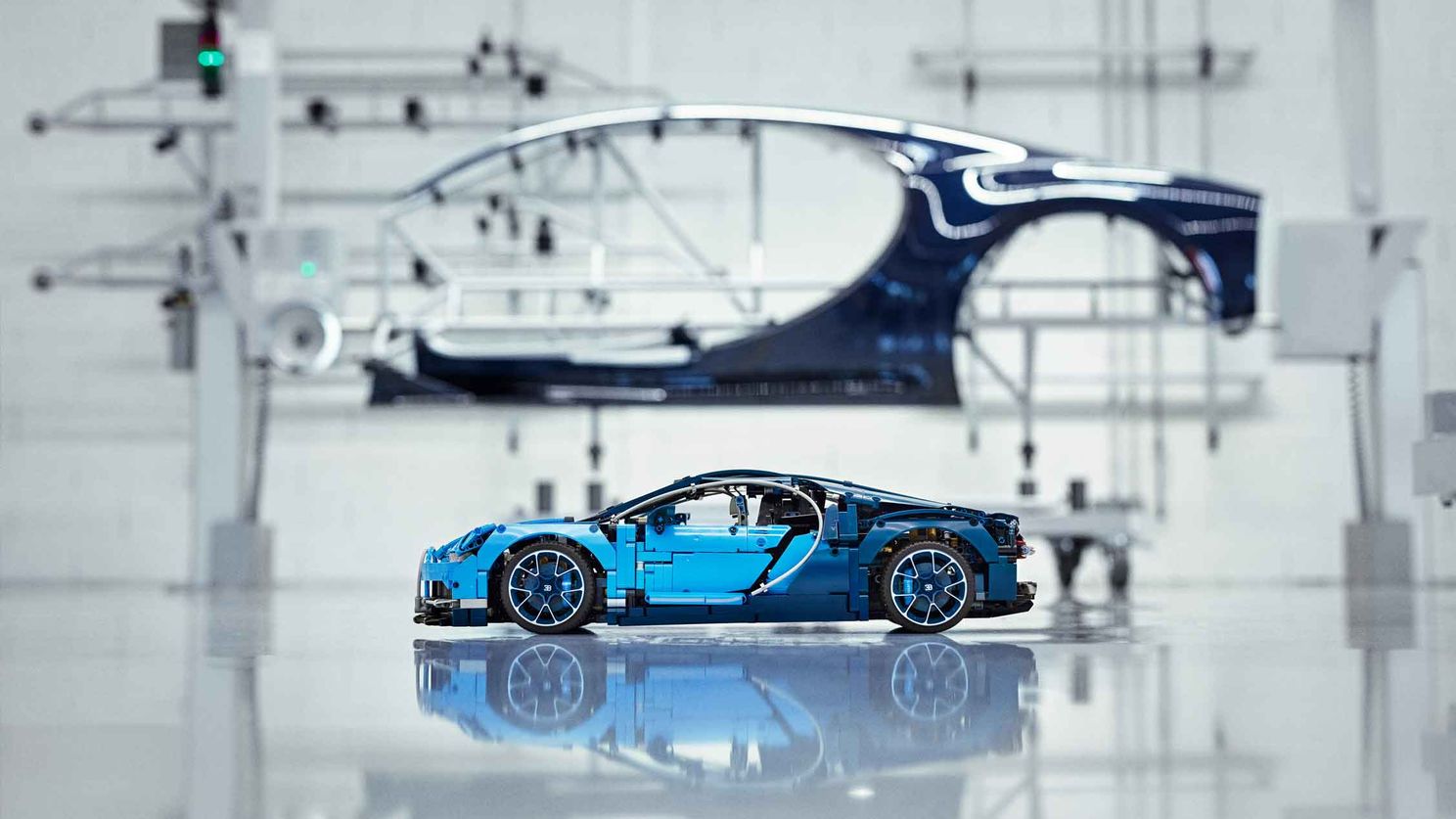 Bugatti Chiron van Lego