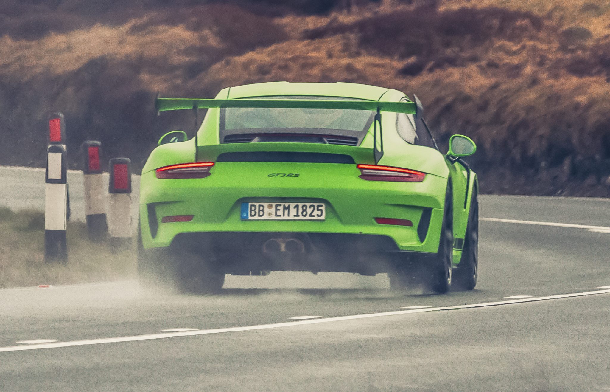 achterkant porsche 911 gt3 rs 991.2