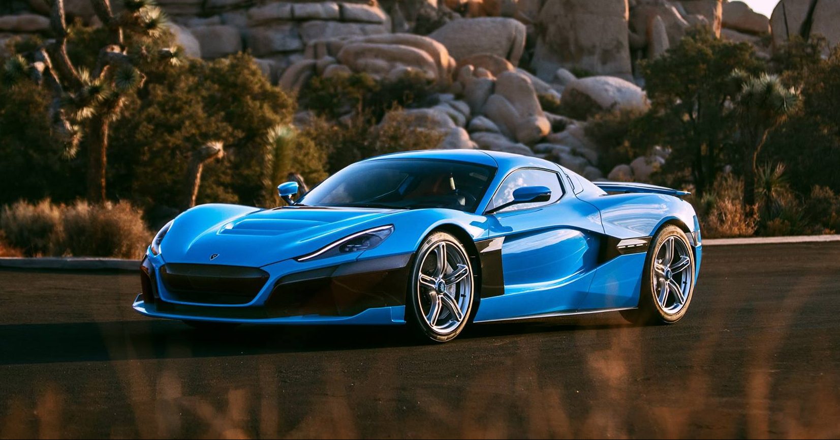 rimac c two champagne