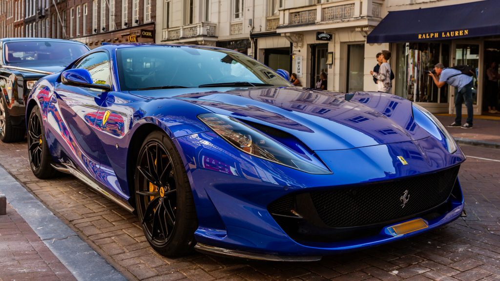 Ferrari 812 superfast pc hooftstraat