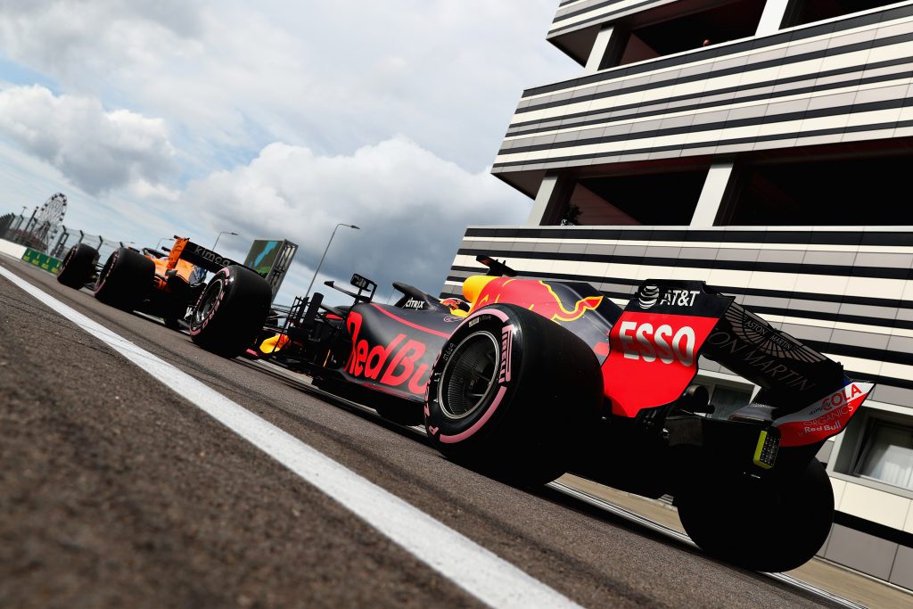 GP van Rusland 2018 Red Bull