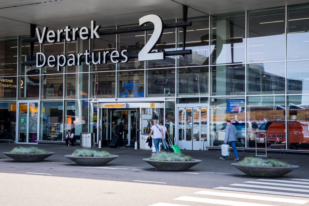 kiss en ride schiphol gratis