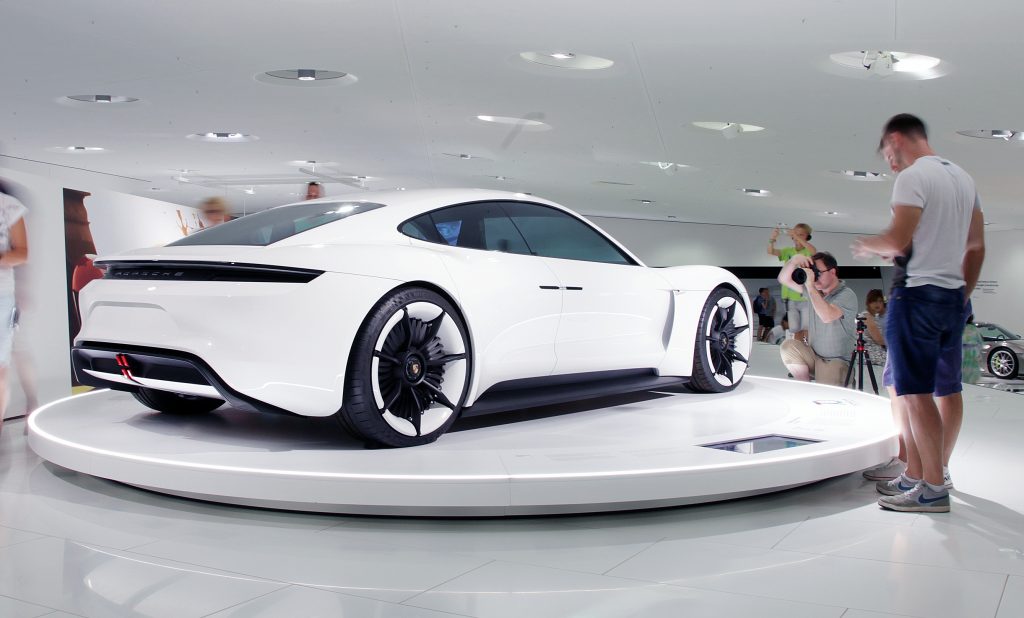 Porsche Museum Stuttgart Taycan