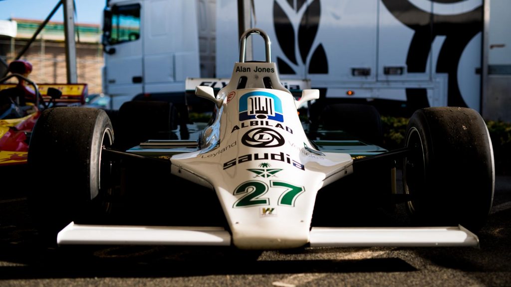 60 jaar Cosworth geschiedenis in beeld - Alan Jones’ Williams-Ford FW07B