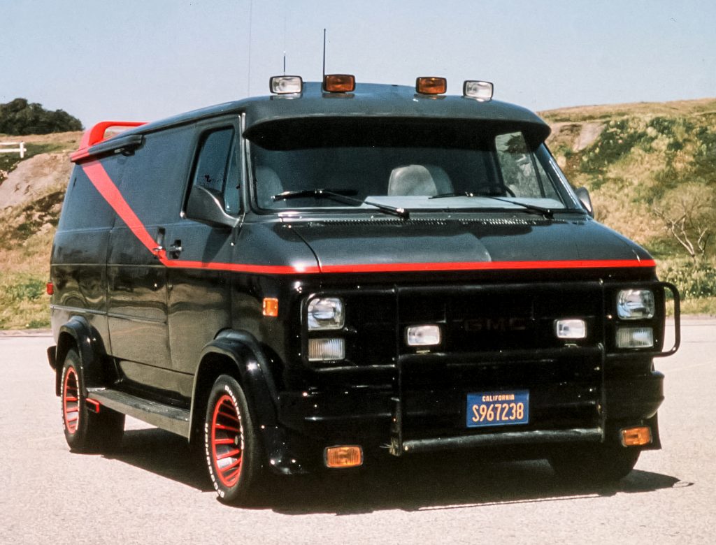 De beste filmauto's aller tijden, volgens TopGear - Het A-Team-busje