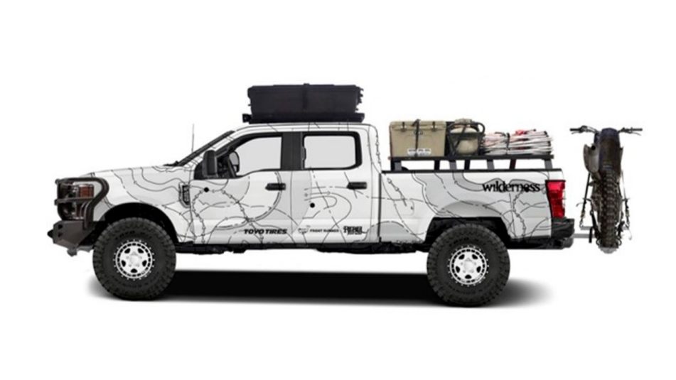 Wilderness Collective F-250 Super Duty Ford-trucks komen naar SEMA