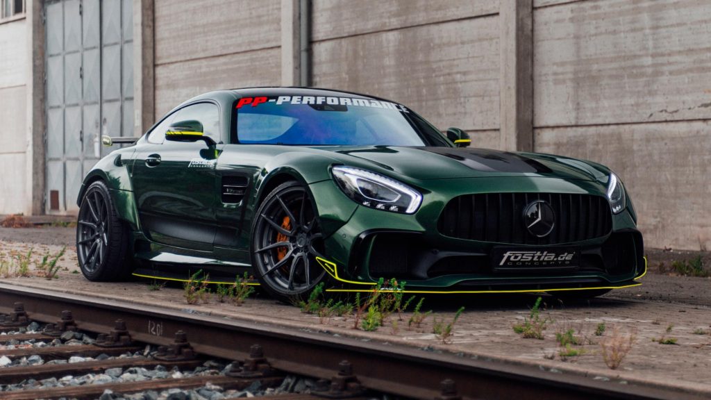 Mercedes-AMG GT met widebody-kit van Prior Design Fostla