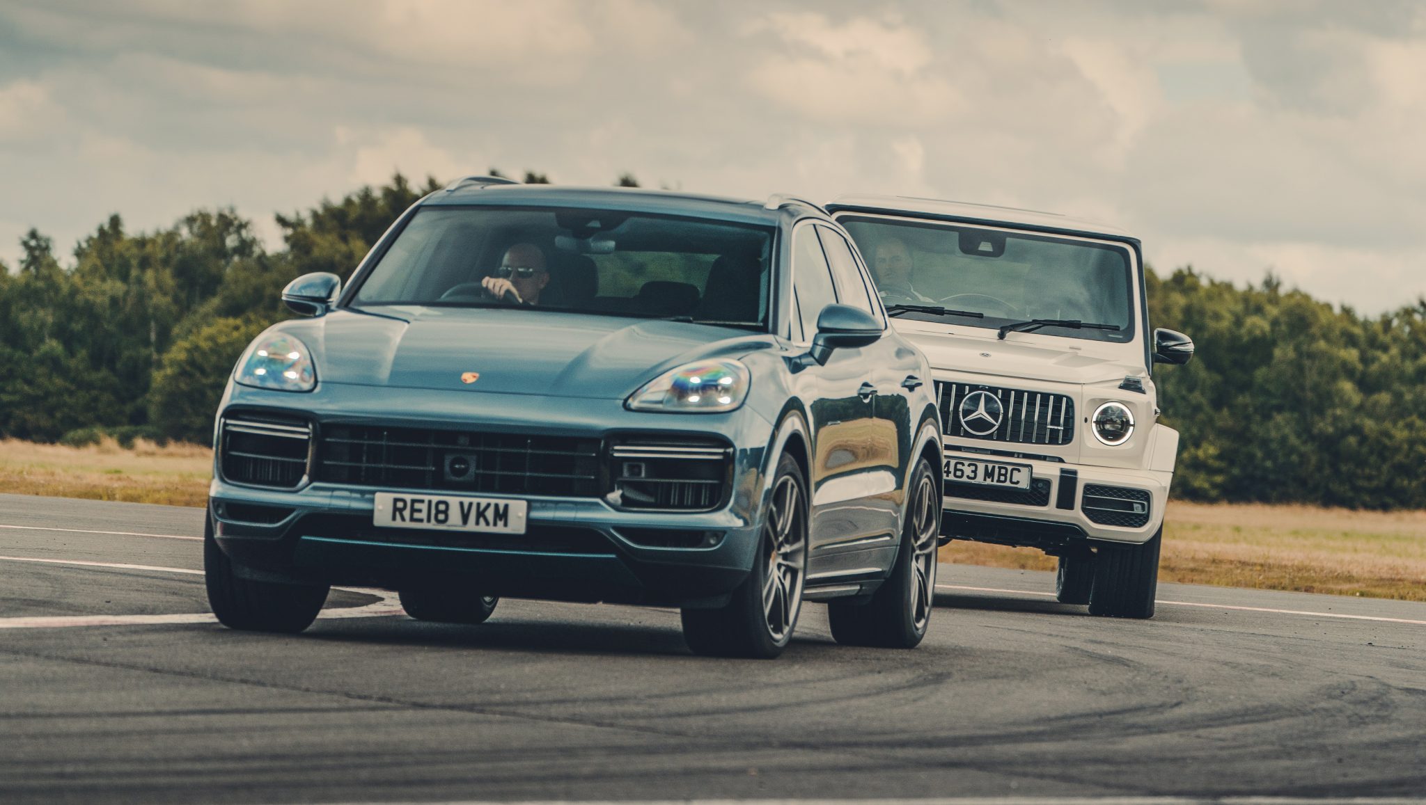 Porsche Cayenne Turbo en Mercedes-AMG G 63 S
