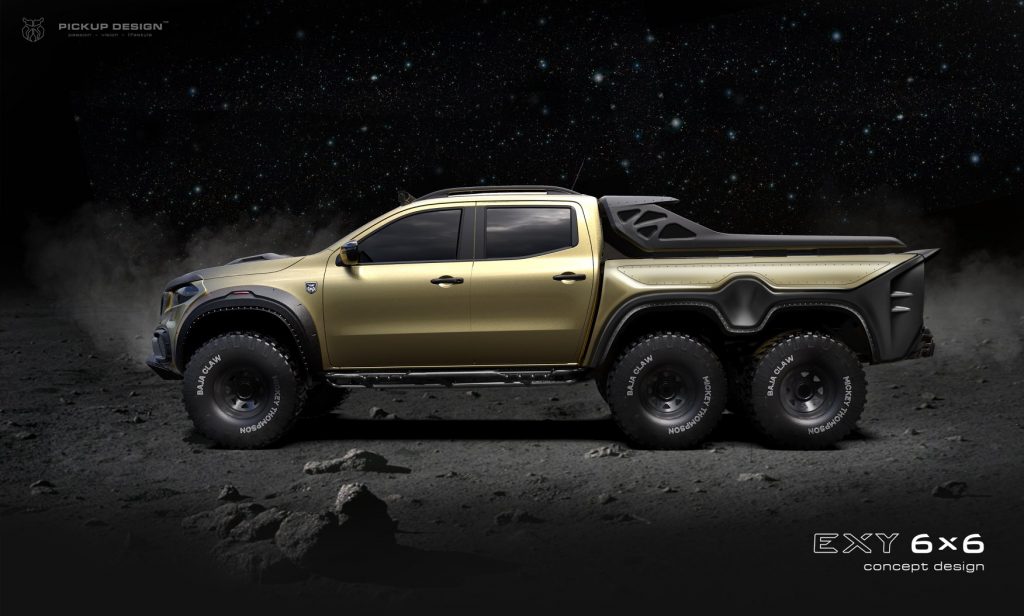 Mercedes X-klasse 6x6 2018 carlex