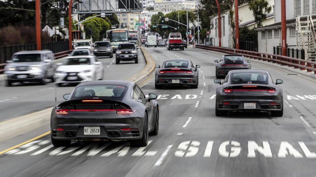 porsche 911 992 san francisco