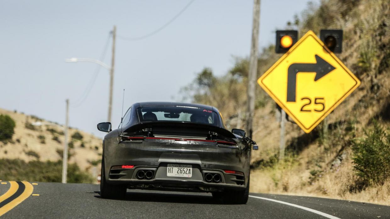 Amerikaanse porsche 911 992 2018