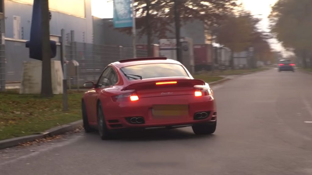 Porsche 911 Turbo kust stoeprand