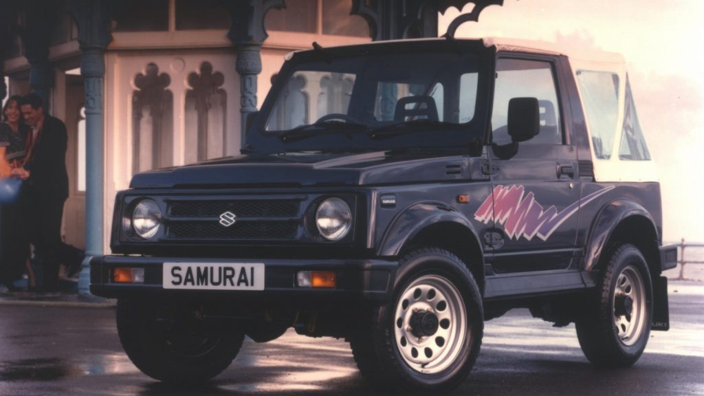 Suzuki SJ 11 offroad-smurfjes die je laten glimlachen
