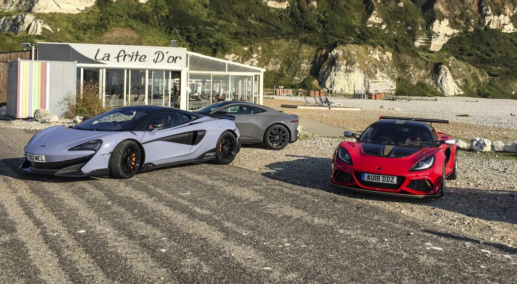 Vantage vs 600LT vs Lotus Exige vs Fiesta ST 2