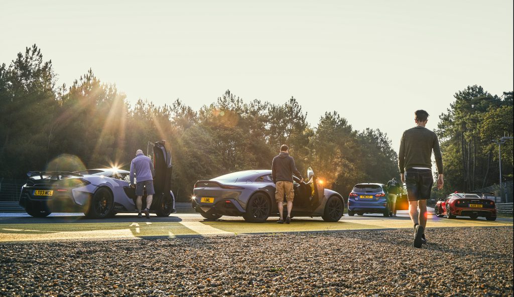 Vantage vs 600LT vs Lotus Exige vs Fiesta ST 5