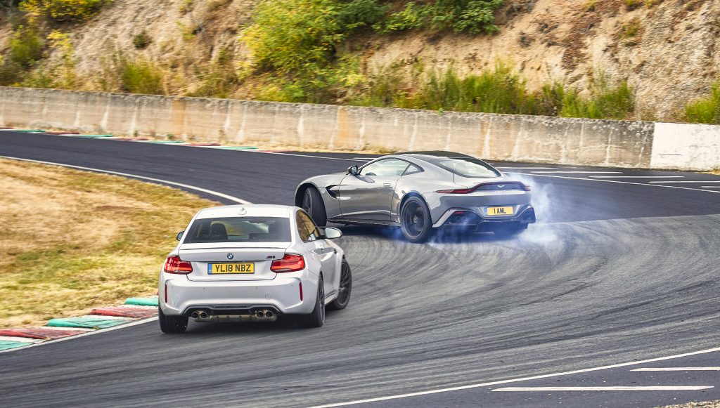 BMW M2 Competition vs Aston Martin Vantage 5
