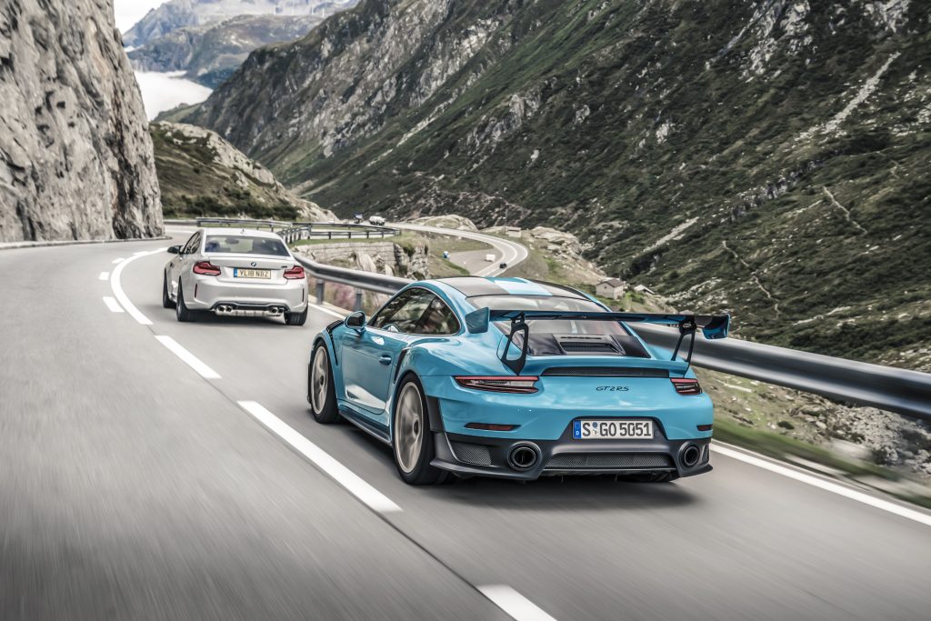 Mercedes-AMG G 63 vs Porsche 911 GT2 RS vs BMW M2 Competition 4
