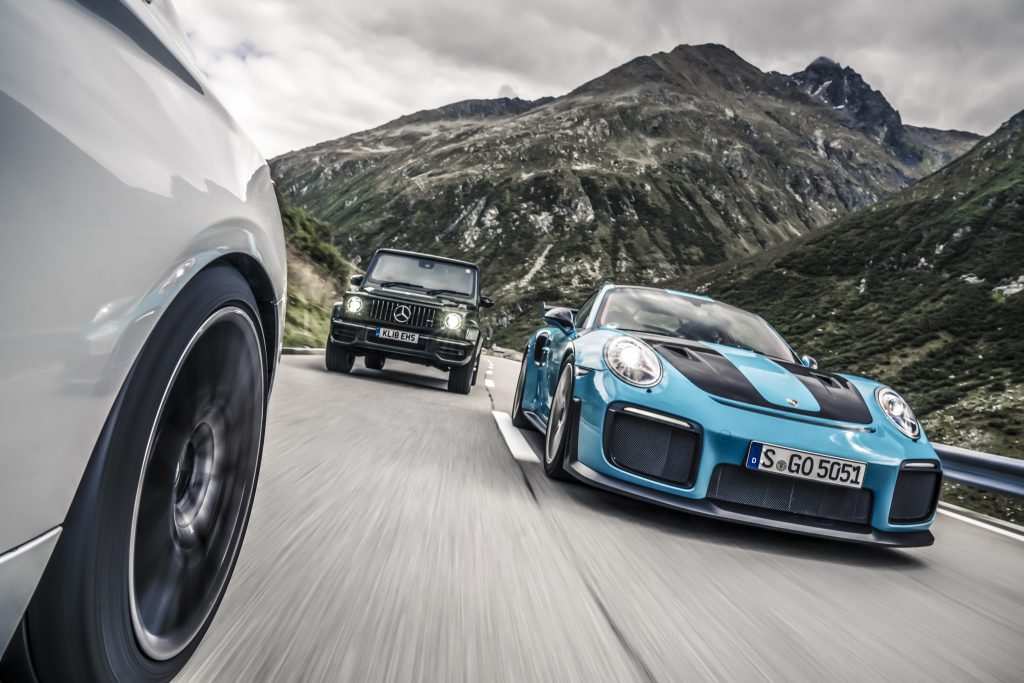 Mercedes-AMG G 63 vs Porsche 911 GT2 RS vs BMW M2 Competition