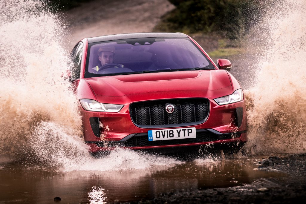 Jaguar i-pace 2018 rood