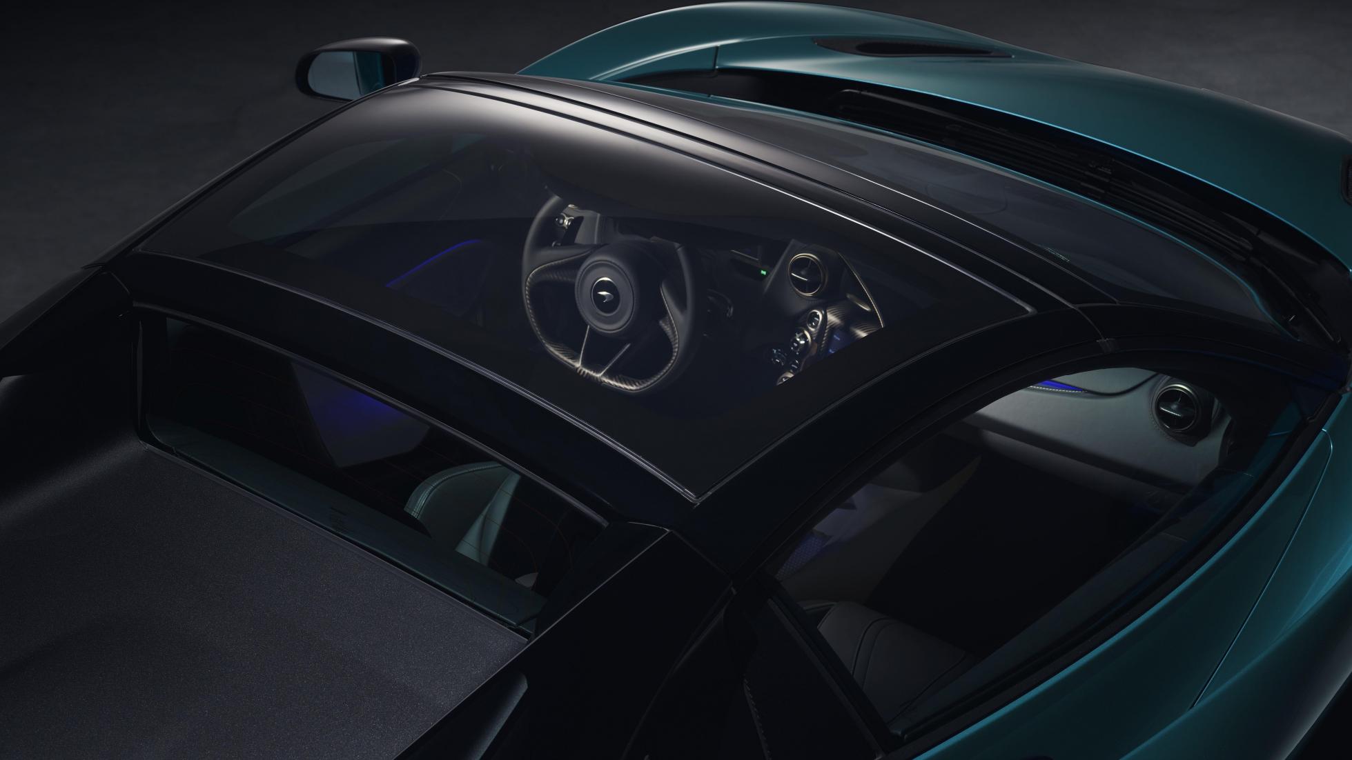 McLaren 720S Spider dak glas