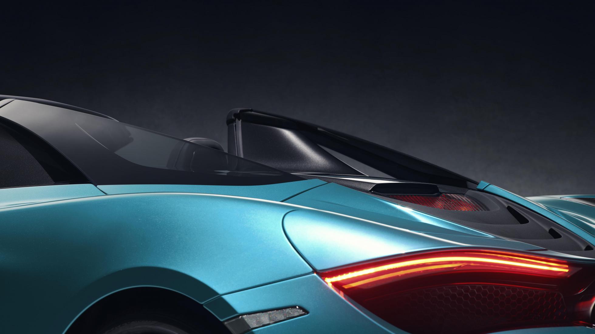 McLaren 720S Spider achterstijl