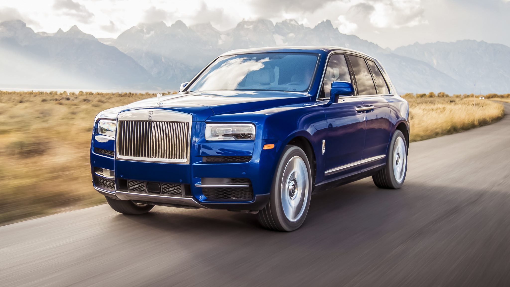 Rolls-Royce Cullinan blauw